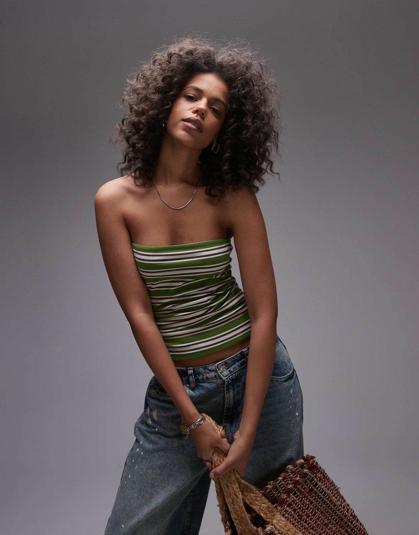 Stripe Longline Bandeau