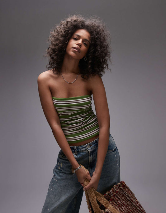 Stripe Longline Bandeau