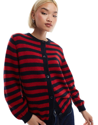 Knitted Fluffy Cardigan