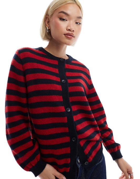 Knitted Fluffy Cardigan