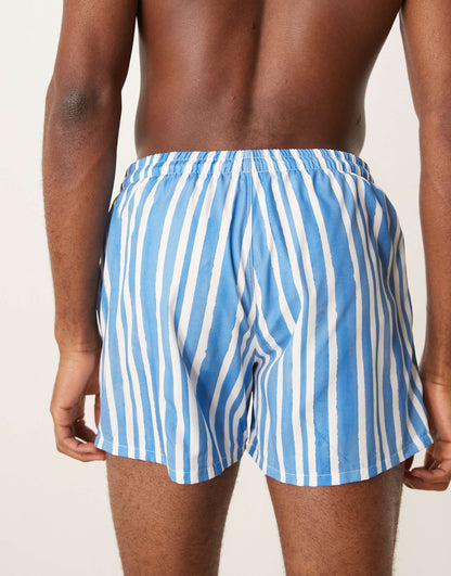 Stripe Swim Short