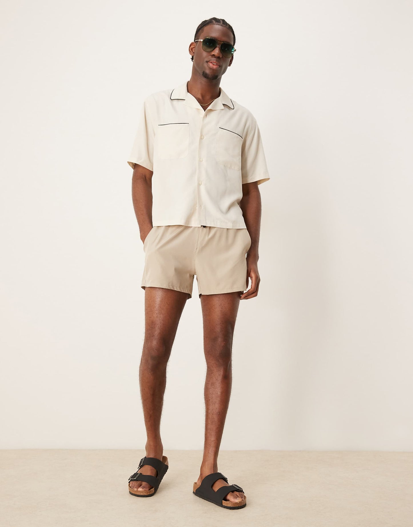 Contrast Trim Swim Short