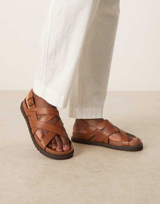 Cross Over Strap Sandals