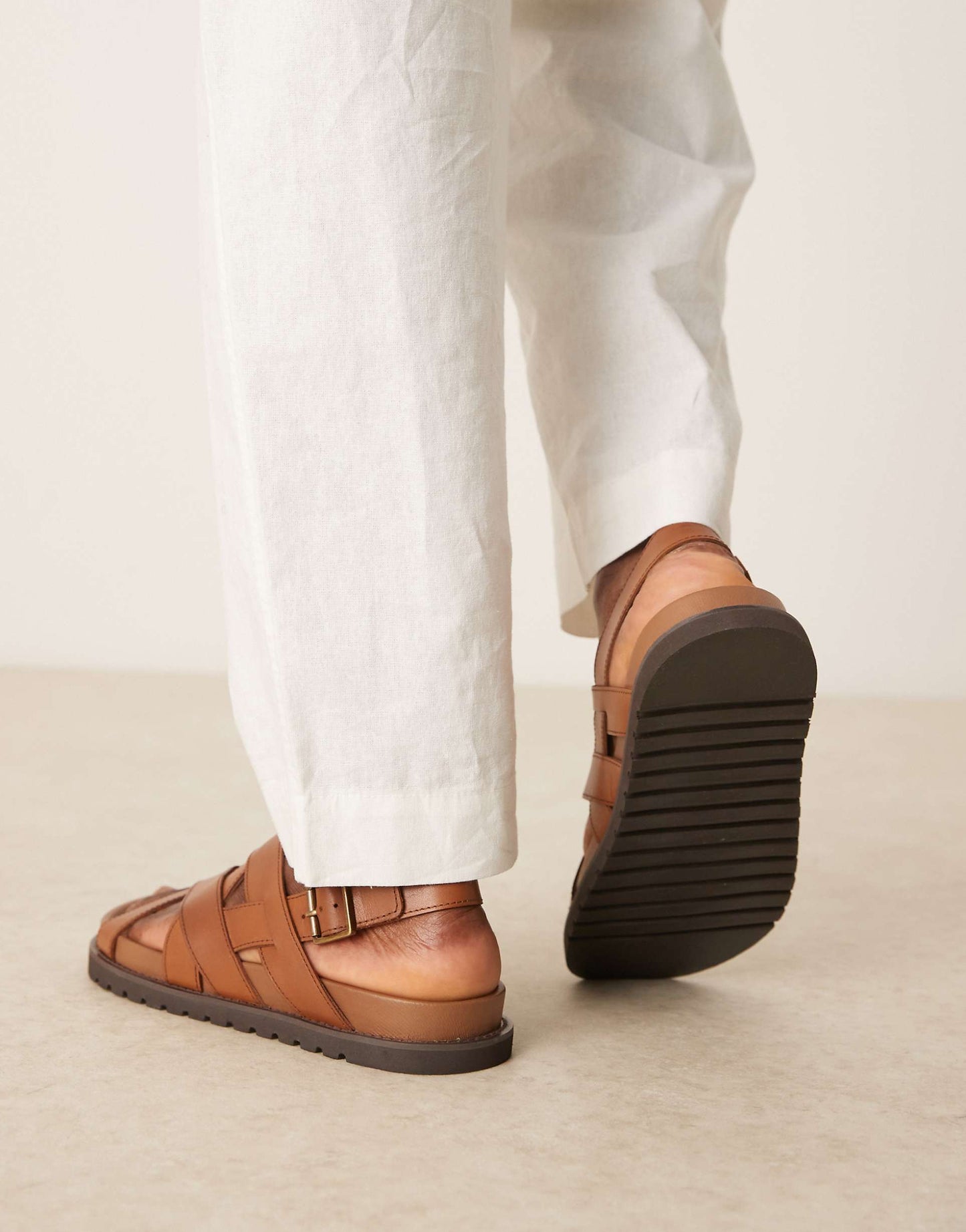 Cross Over Strap Sandals