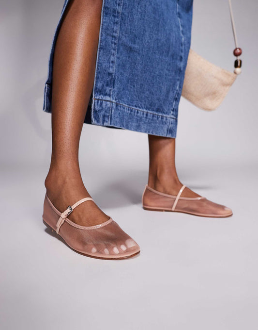 Mash Mesh Ballet Flats