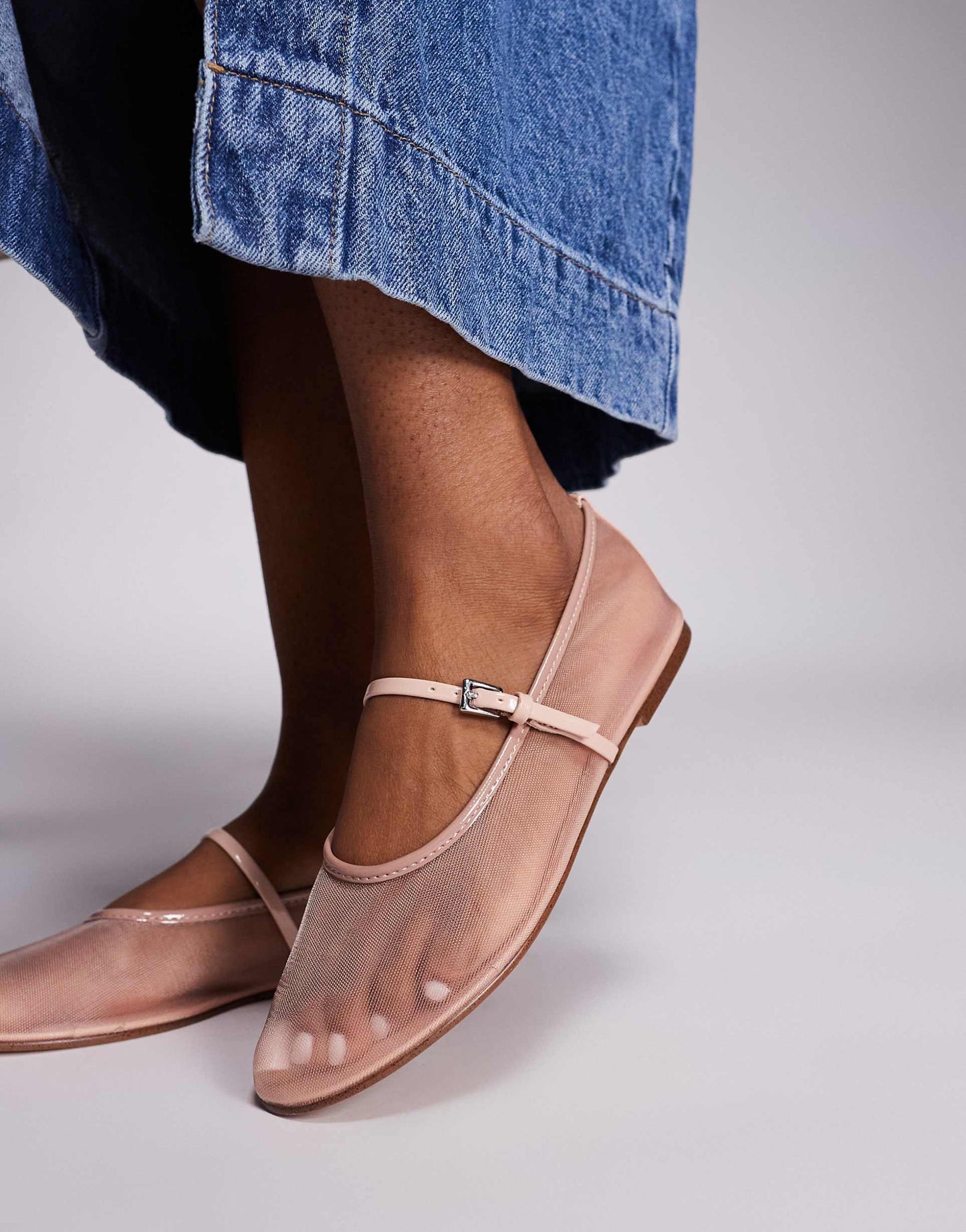 Mash Mesh Ballet Flats