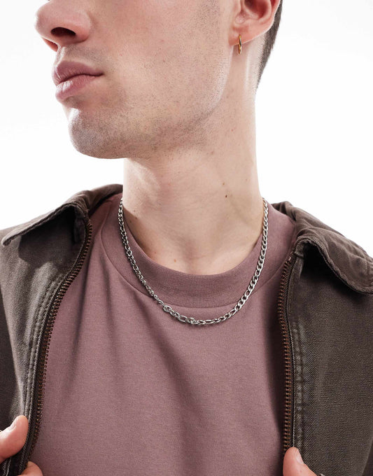 Chunky Figaro Chain Necklace