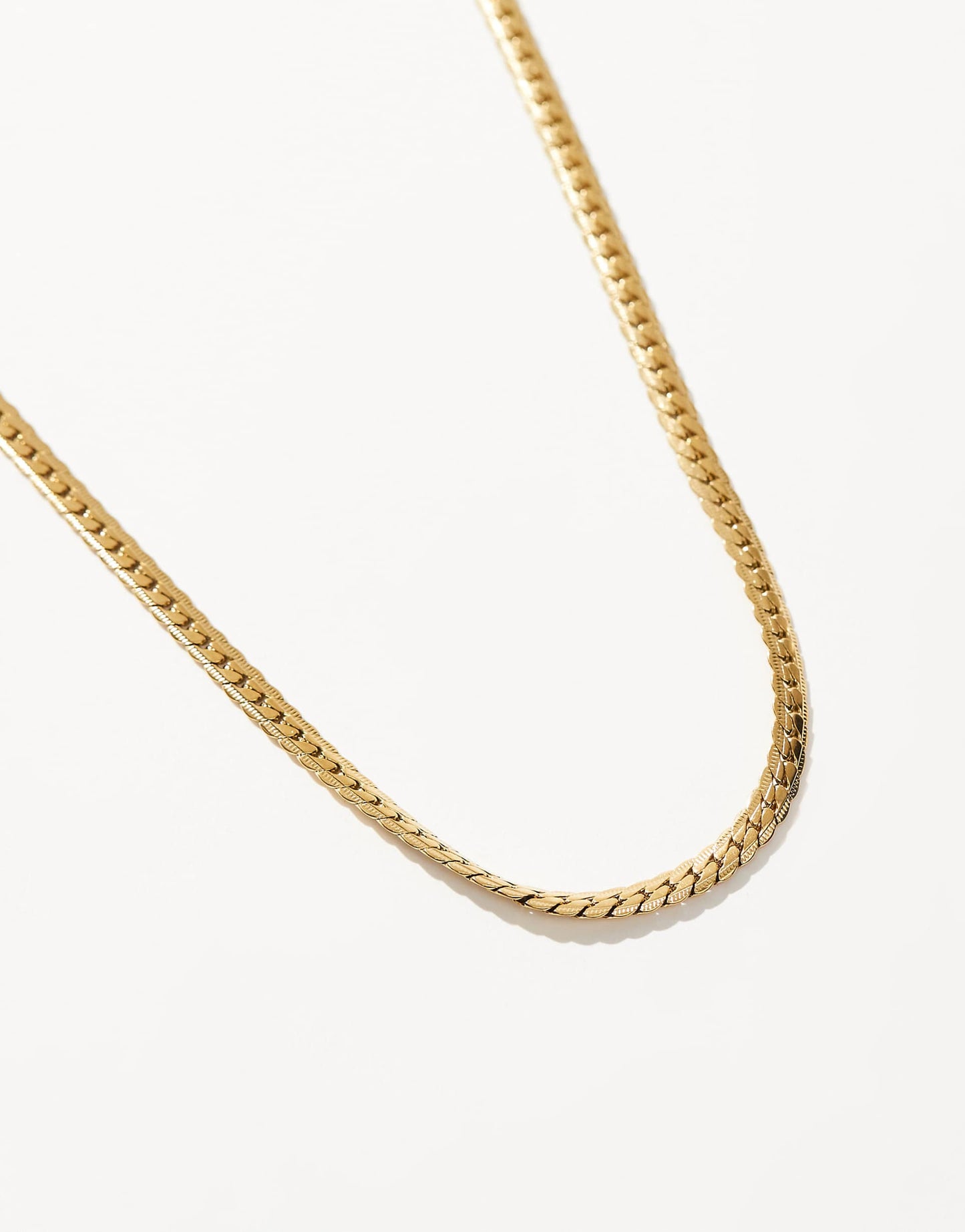 Herringbone Chain Necklace