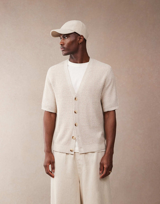 Co-Ord Oversized Boxy Fit Knitted Cardigan