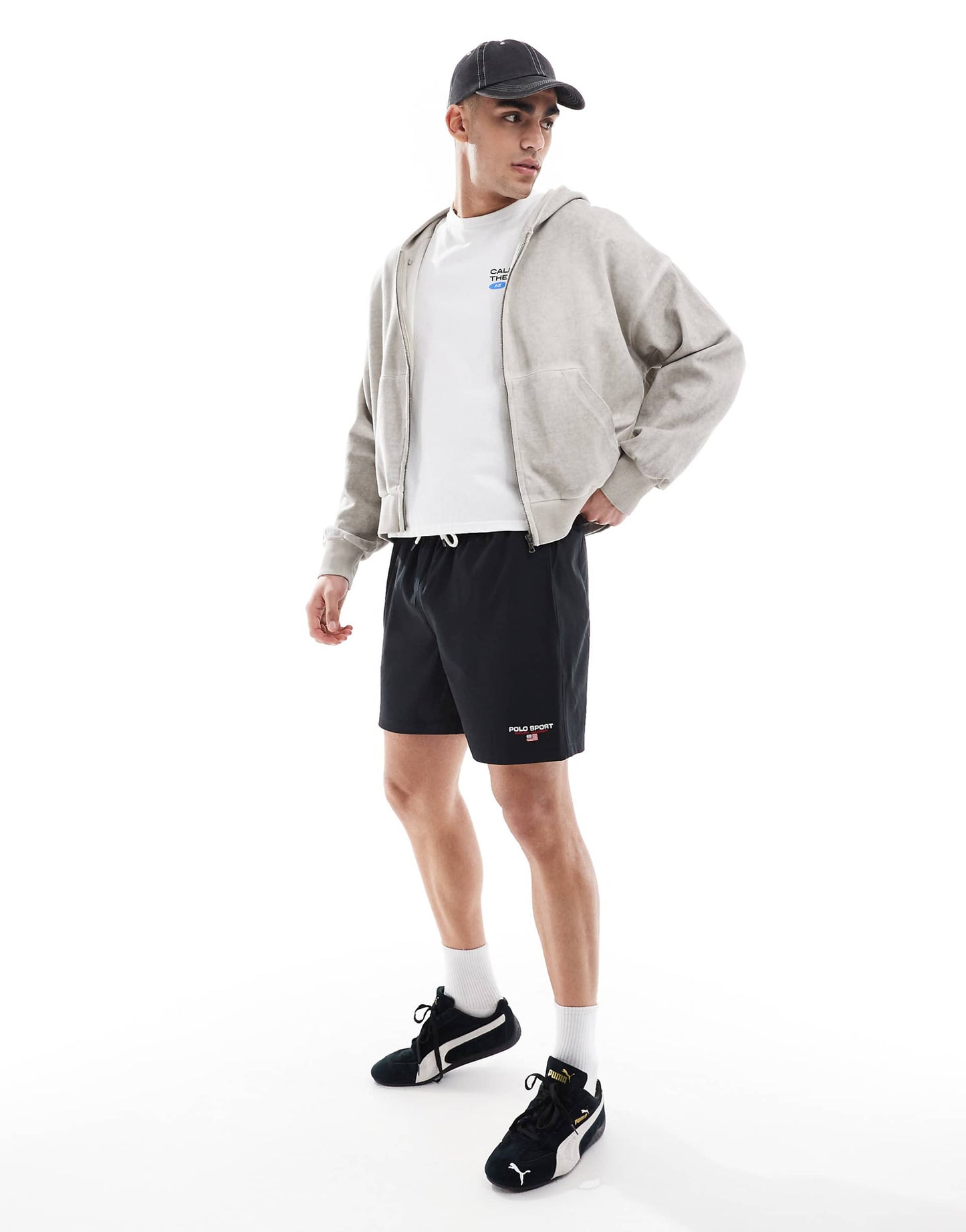 Sport Capsule Travler Small Logo Swim Shorts