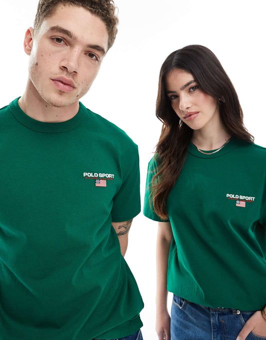 Sport Capsule Unisex Small Chest Logo Heavyweight T-Shirt