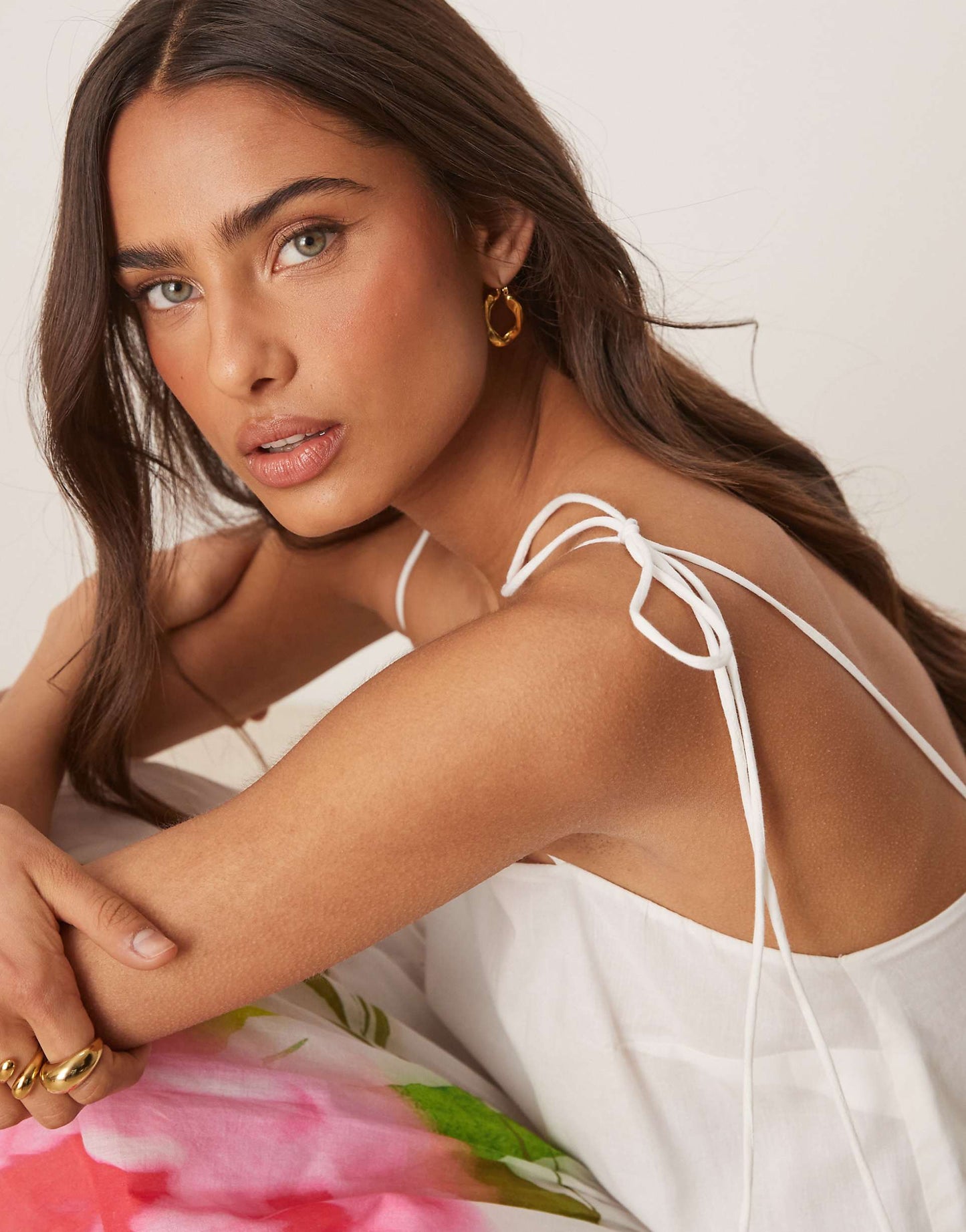 Dropped Waist Maxi Dress