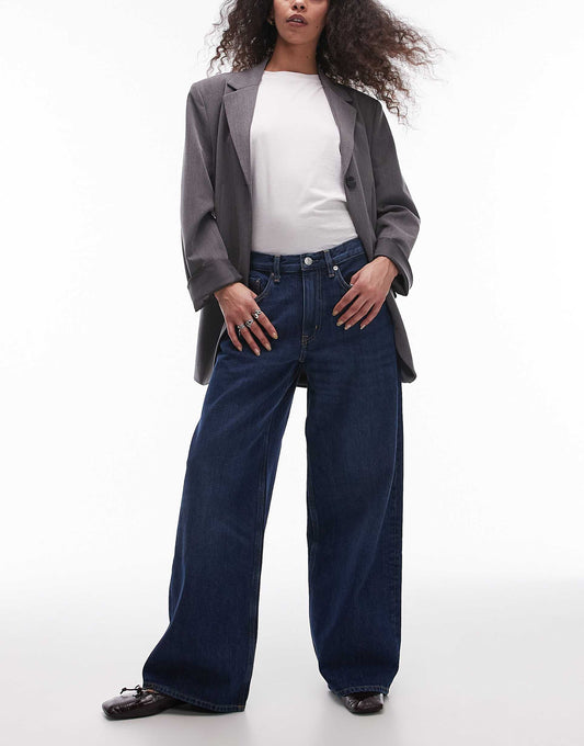 Cloud Low Rise Baggy Wide Leg Jeans