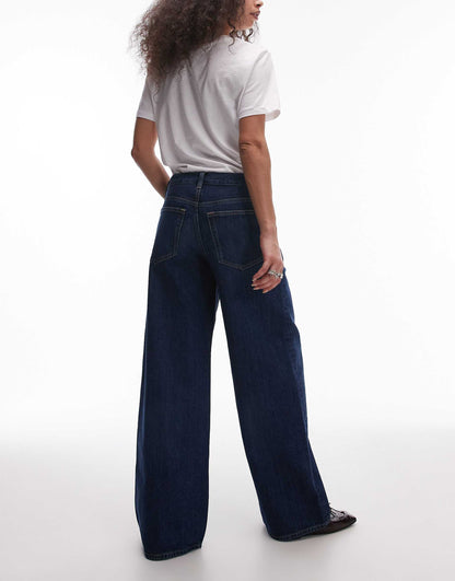 Cloud Low Rise Baggy Wide Leg Jeans