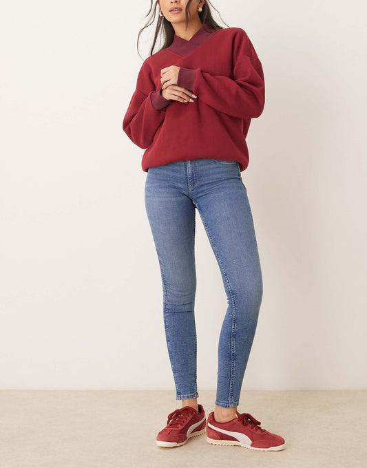 Molly High Waist Super Skinny Stretch Jeans