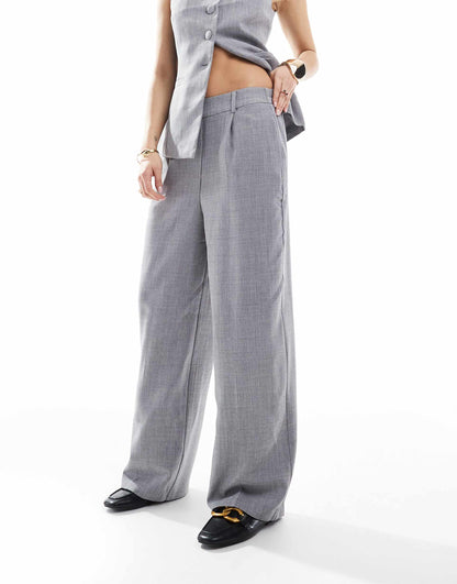 Wide Leg Tailored Trouser Co-Ord