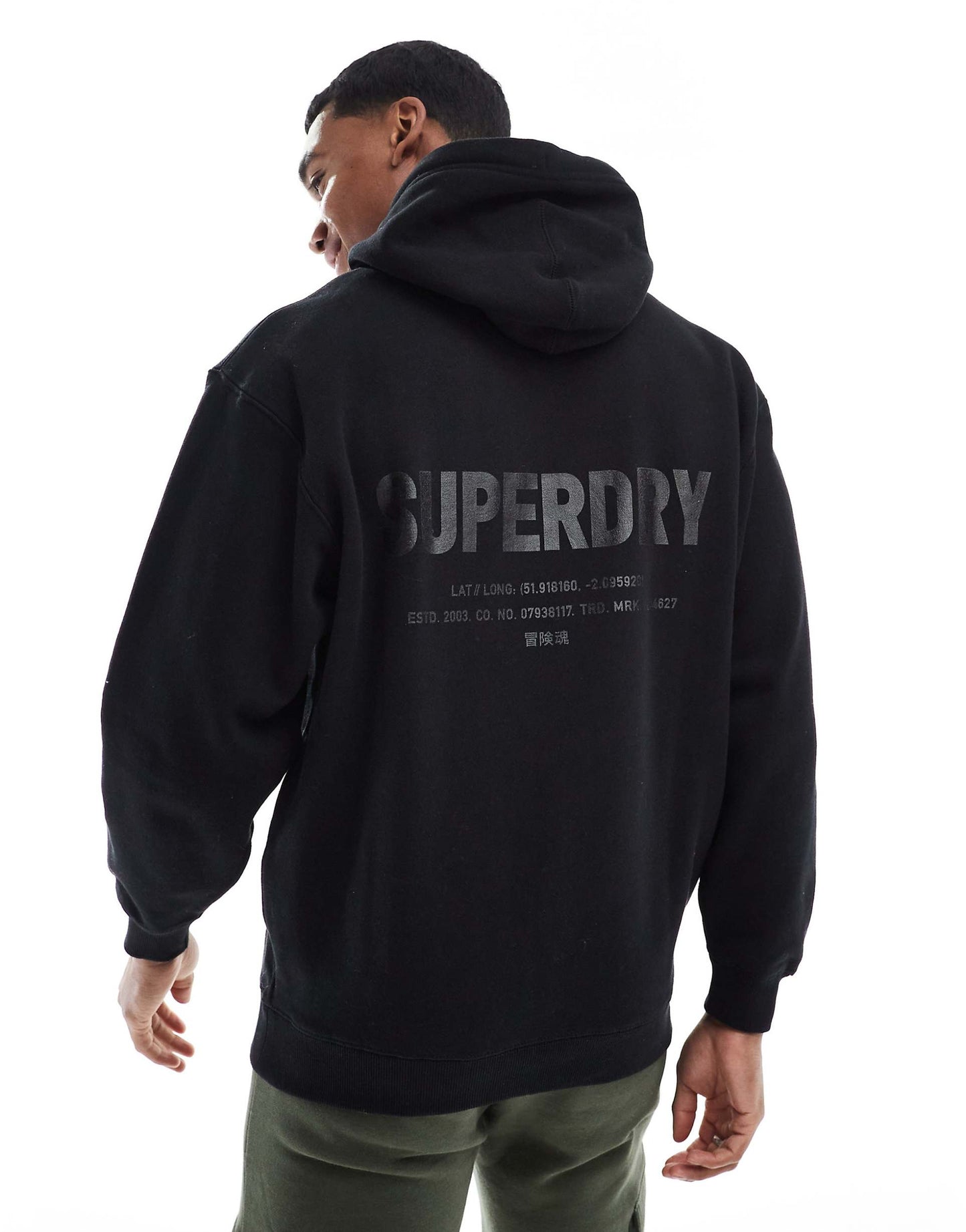 Utility Sport Logo Loose Hoodie