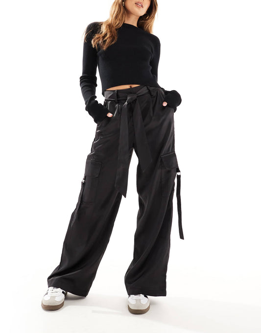 Womens Tailored Cargo Trouser