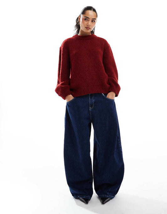 Oversized Crew Neck Jumper