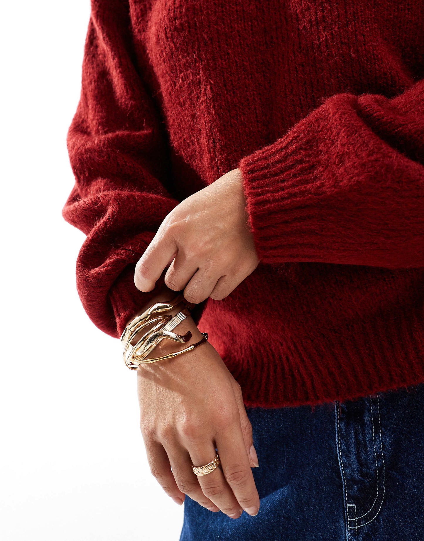 Oversized Crew Neck Jumper