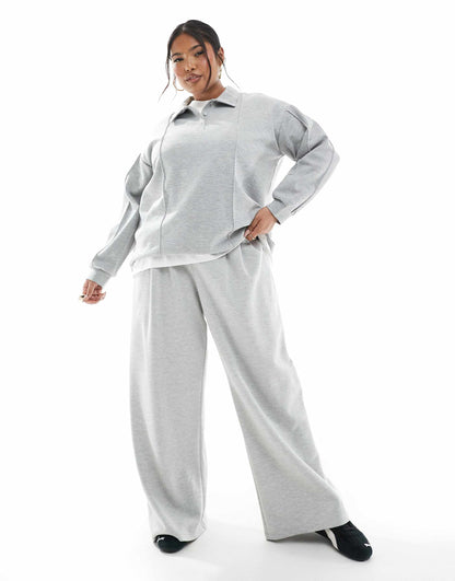 Curve Wide Leg Jersey Jogger Co-Ord