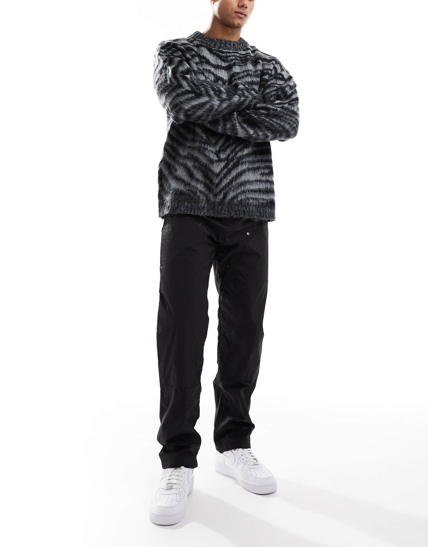 Nylon Carpenter Pant Black