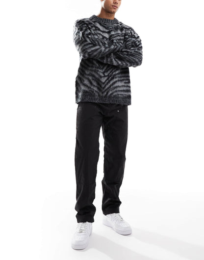 Nylon Carpenter Pant Black