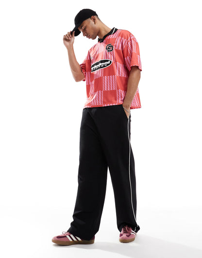 Chequerboard Football Shirt