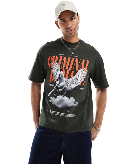 Pegasus T-Shirt Green
