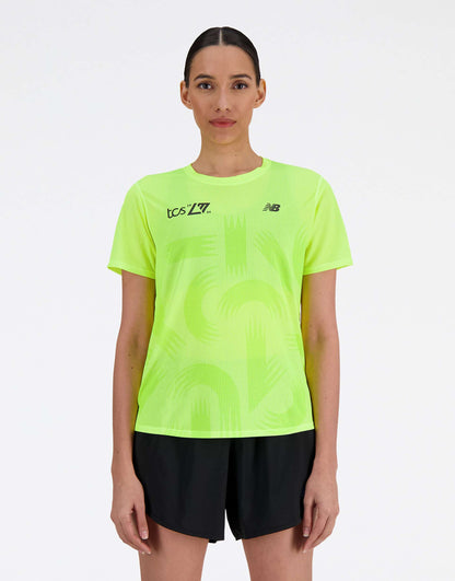 London Edition Printed Nb Athletics Short Sleeve