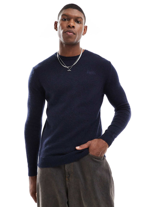 Essential Slim Fit Crew Jumper