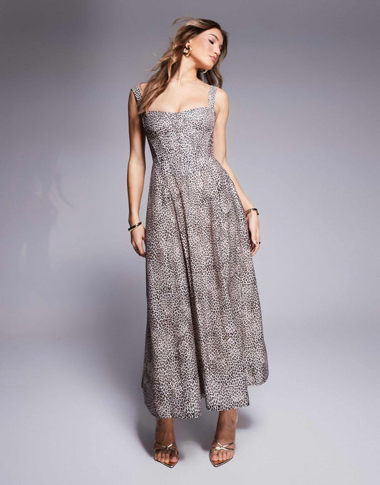 Corset Maxi Dress