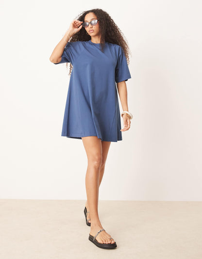 T Shirt Swing Mini Dress