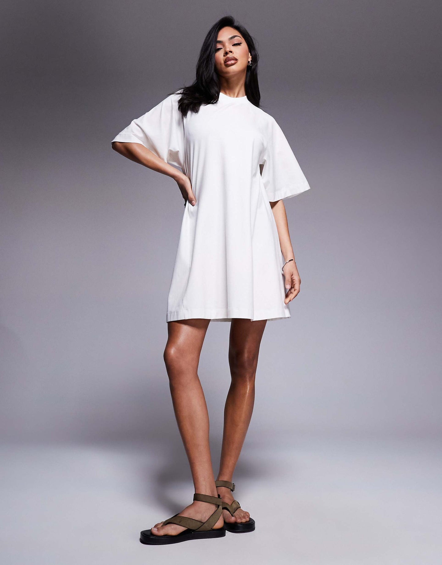 T Shirt Swing Mini Dress