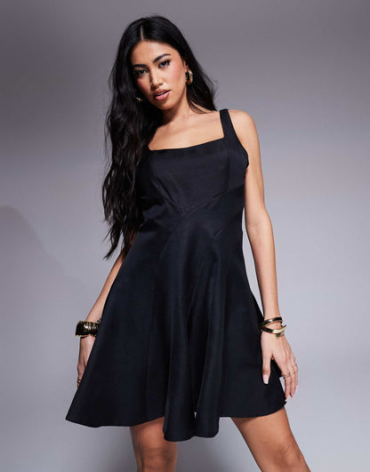 Structured Mini Dress