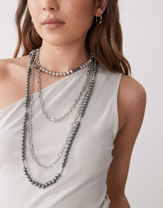 Ultimate Mixed Chain Layered Necklace