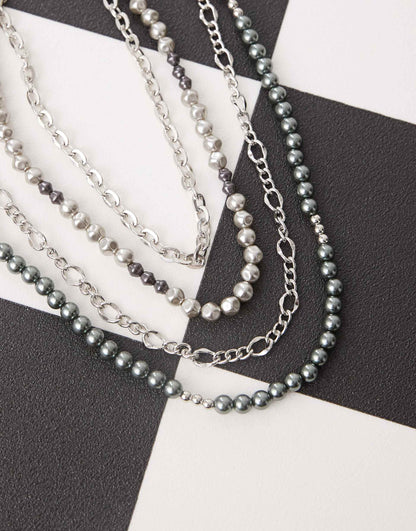 Ultimate Mixed Chain Layered Necklace
