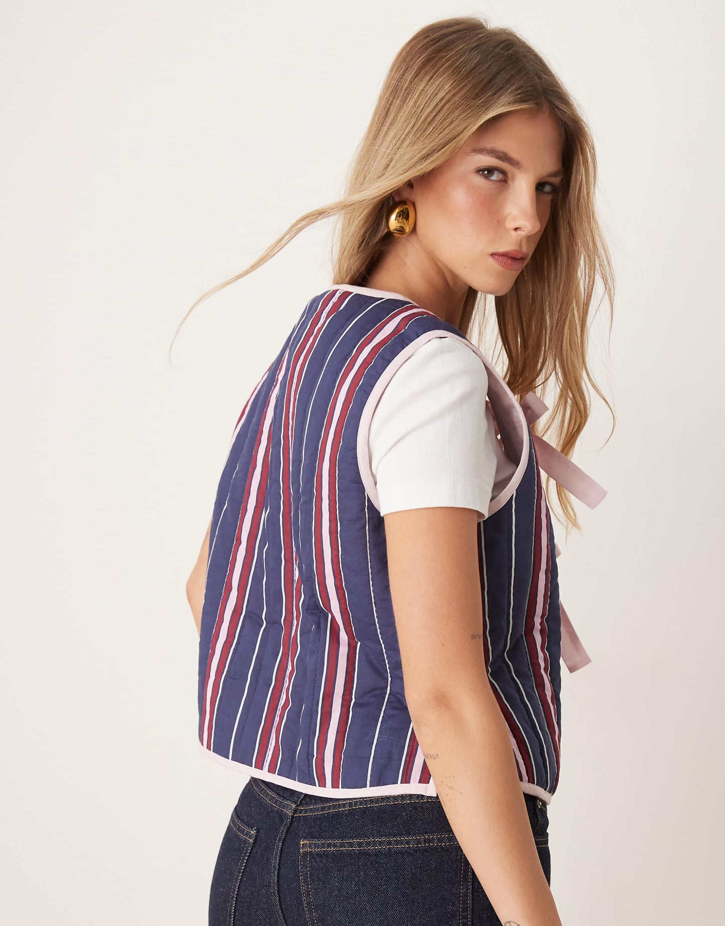 Jojo Cotton Quilted Gilet