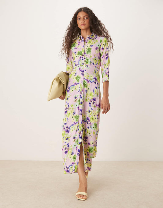 Maxi Shirt Dress