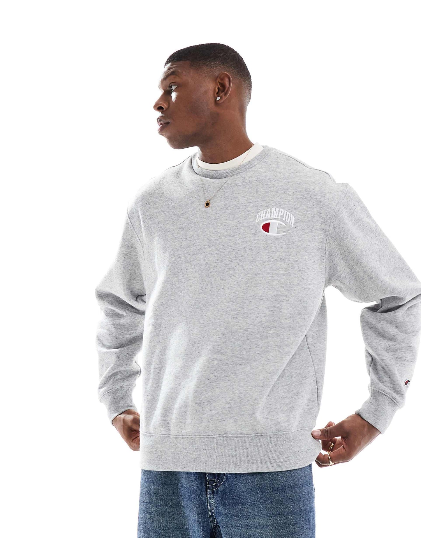 Crewneck Varsity Backprint Sweatshirt
