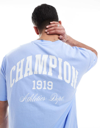 Varsity Back Print Short Sleeve T-Shirt