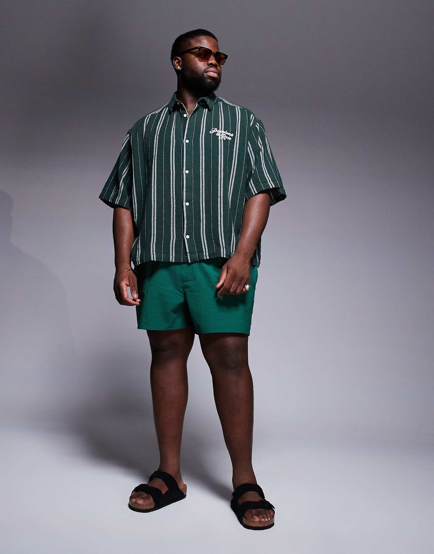 Seersucker Swim Shorts