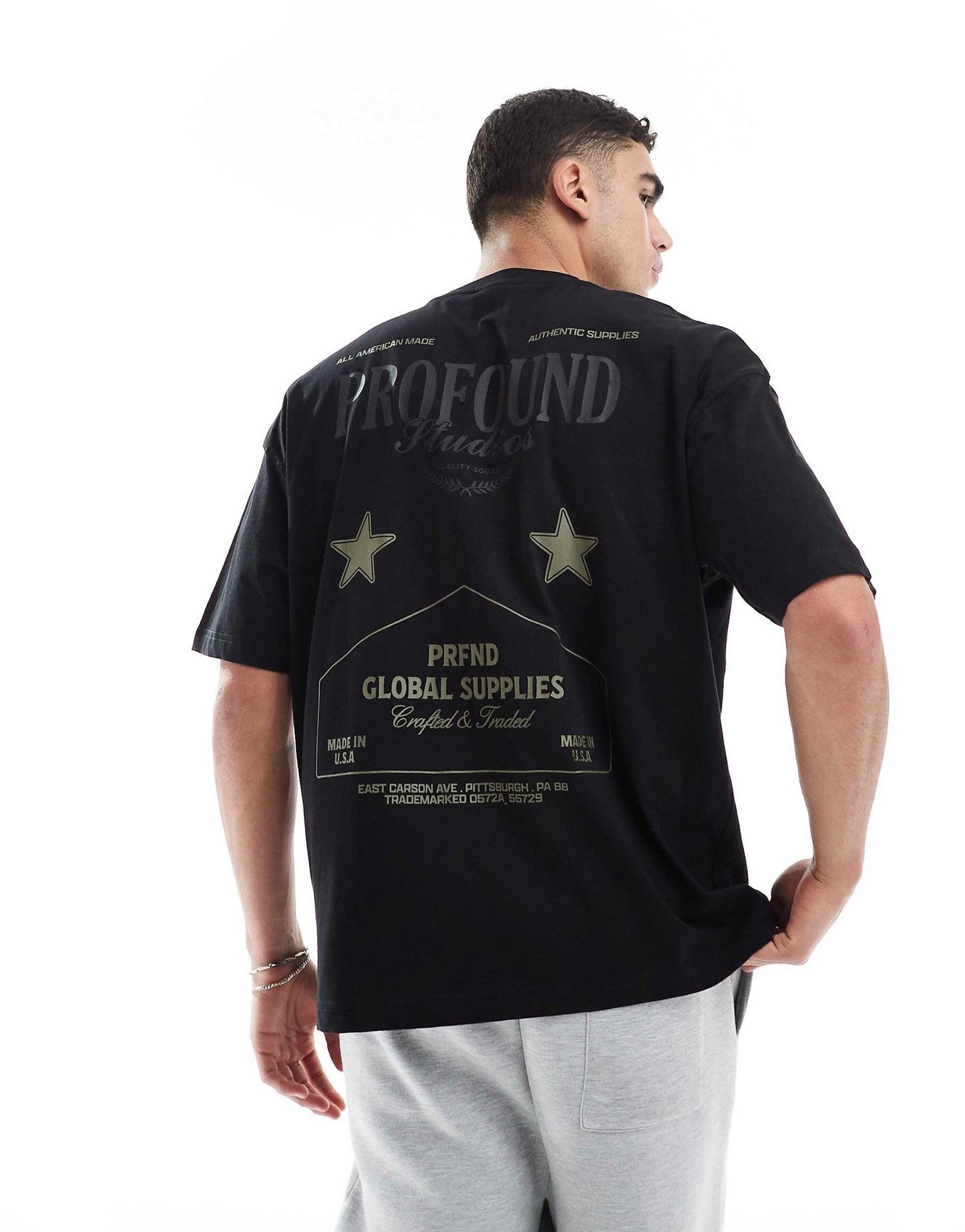 Oversized T-Shirt With Street Graphics