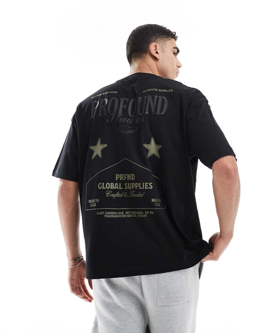 Oversized T-Shirt With Street Graphics