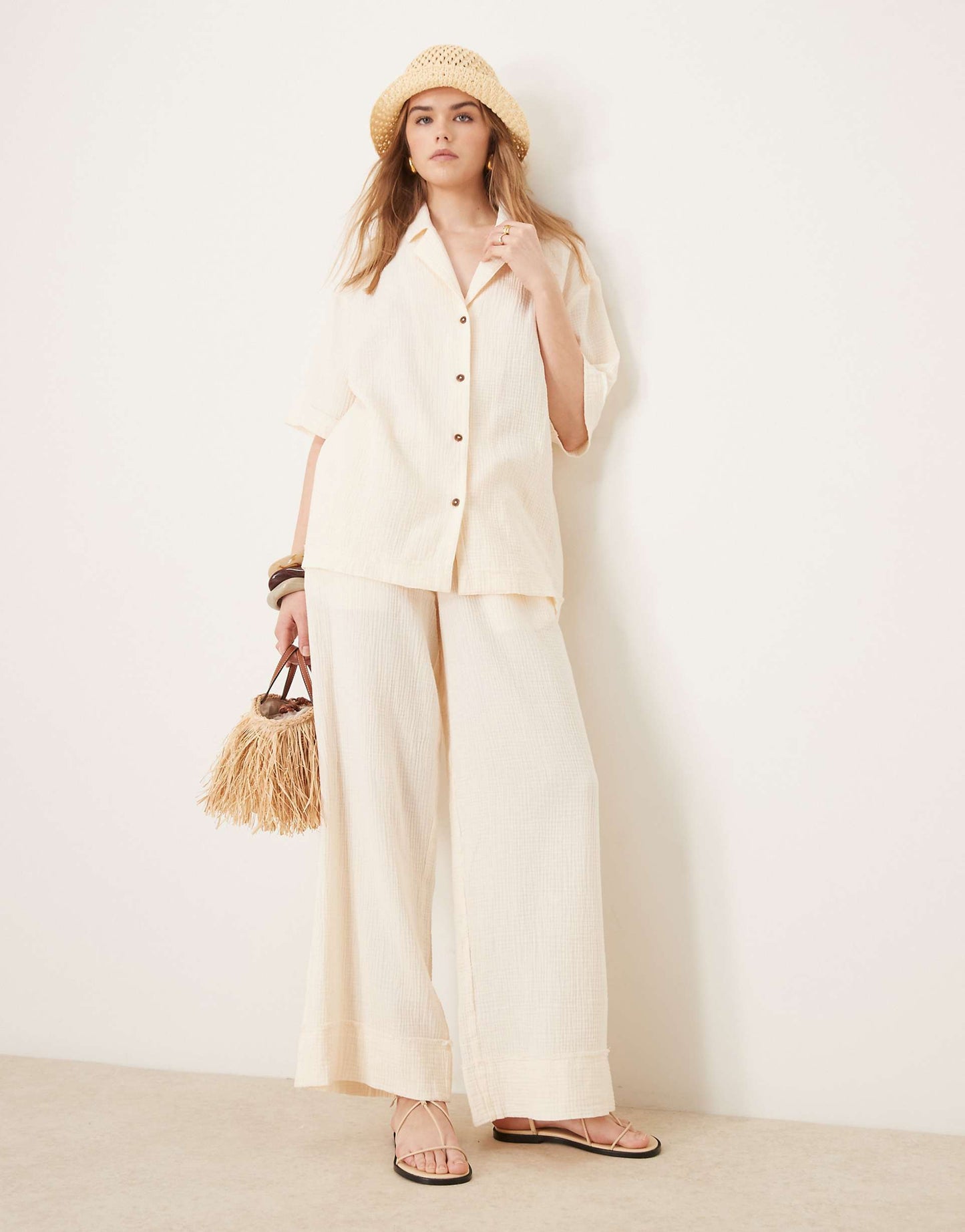 Cheesecloth Shirt Co-Ord