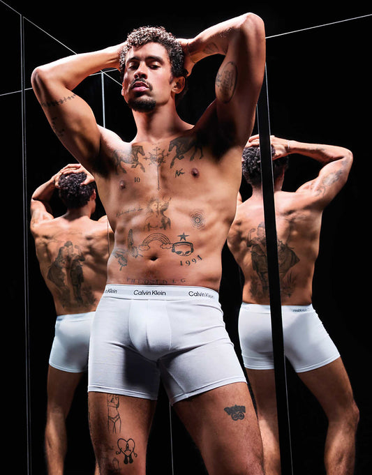 Icon Cotton Stretch 3 Pack Boxer Briefs