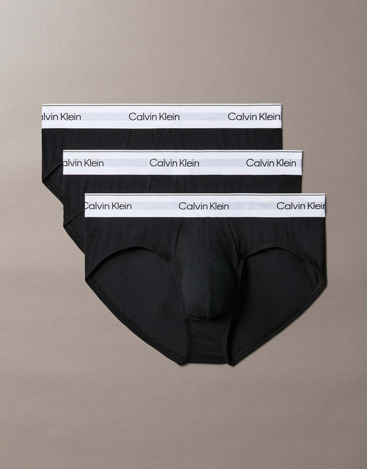 Icon Cotton Stretch 3 Pack Hip Briefs