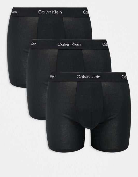 Icon Cotton Stretch 3 Pack Boxer Briefs