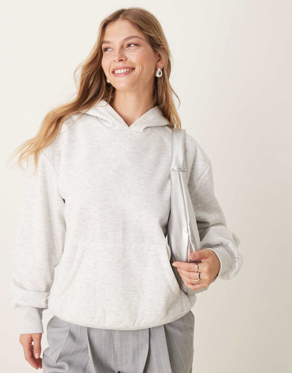 Borg Lined Oversized Hoodie