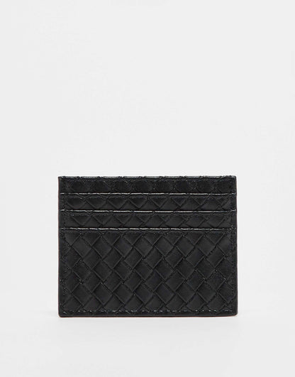 Braided Weave Card Holder